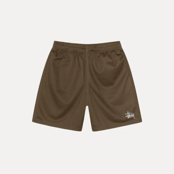 BASIC MESH SHORT BROWN