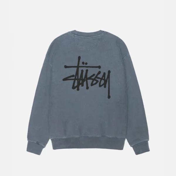 Basic Stussy Navy Crew