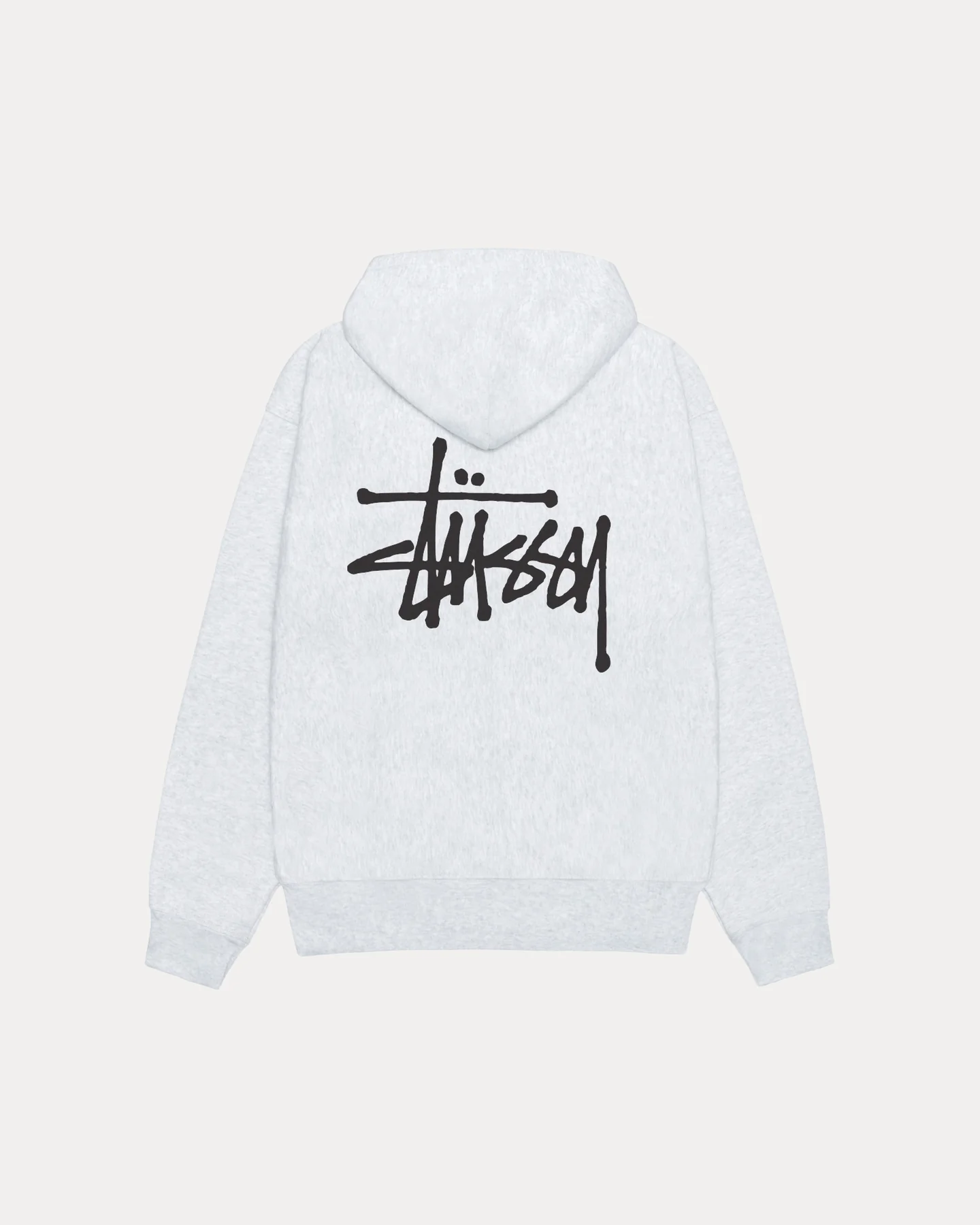 Basic Stussy White Hoodie