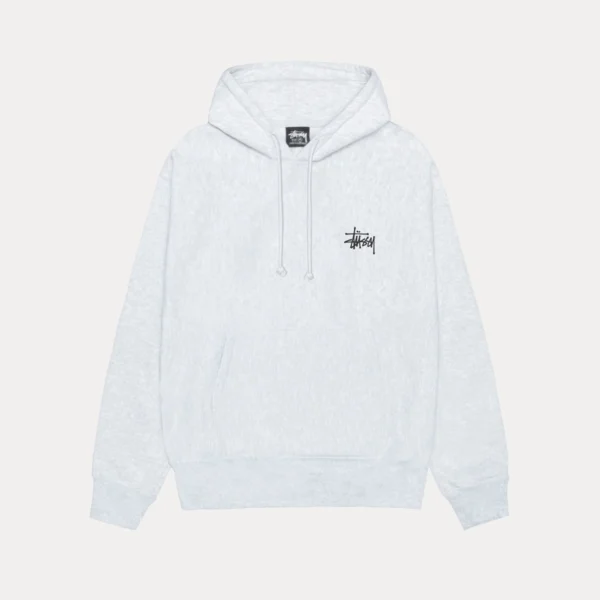 Basic Stussy White Hoodie