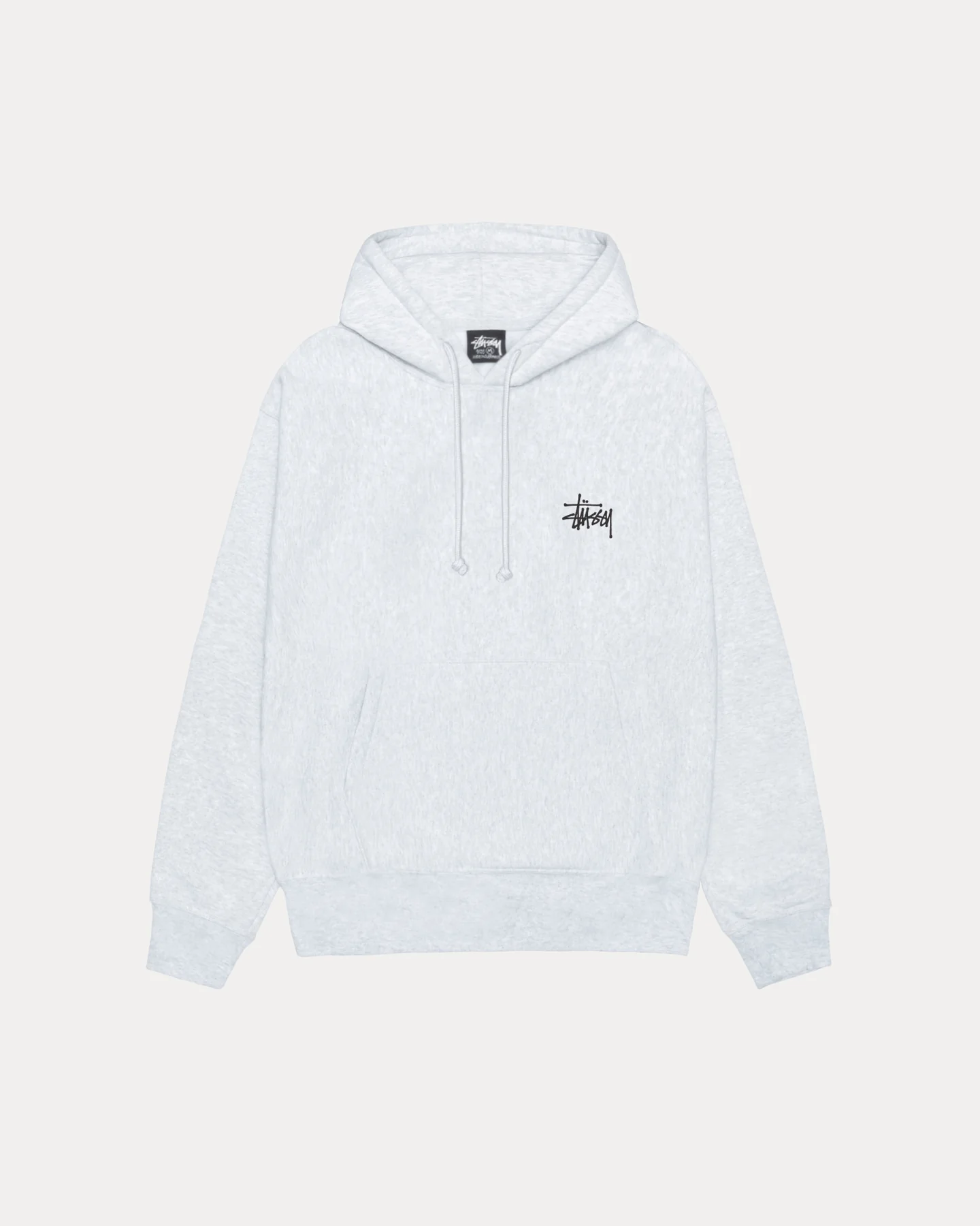 Basic Stussy White Hoodie