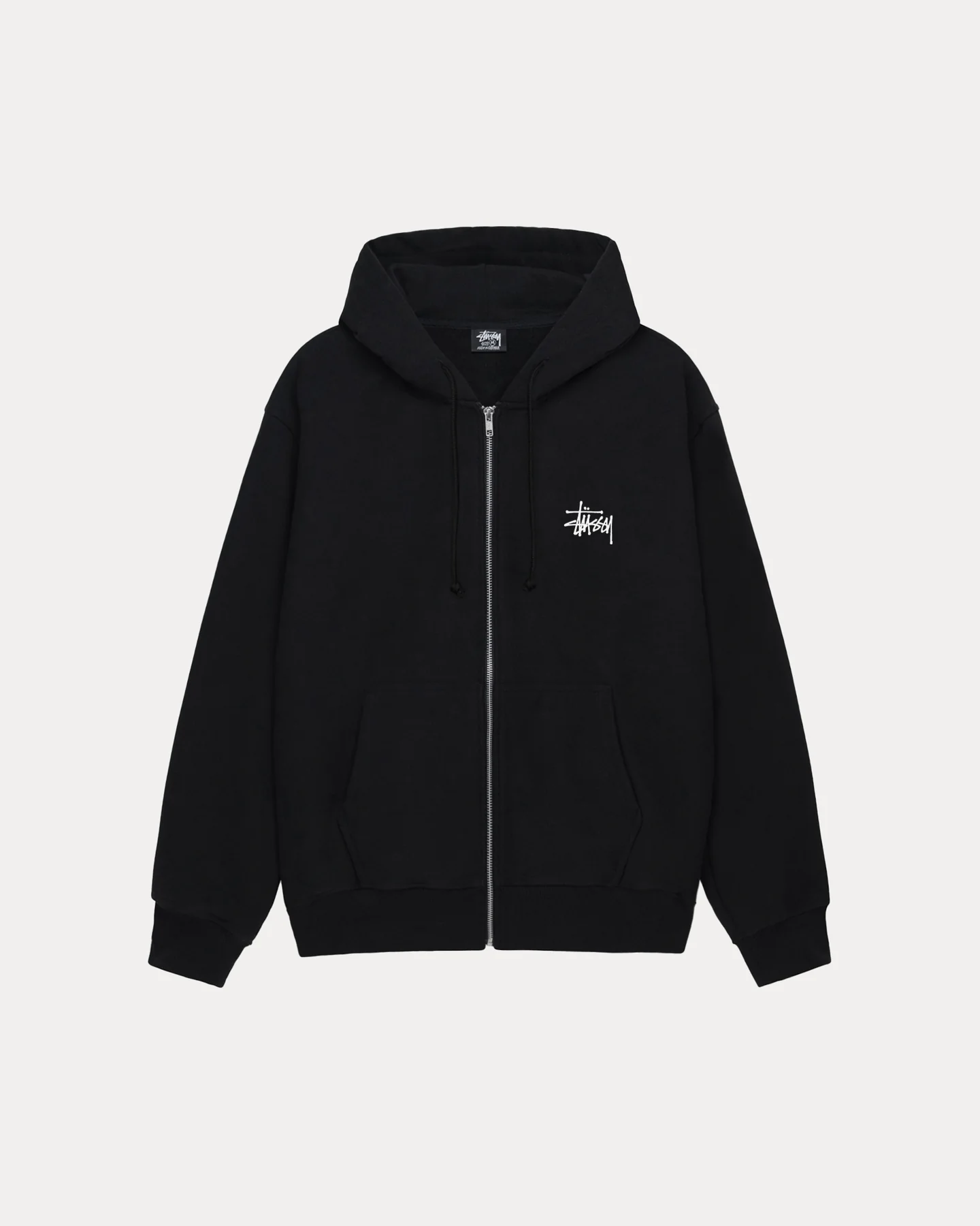 Basic Stussy Zip Hoodie