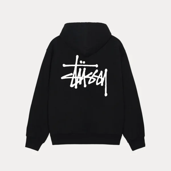Basic Stussy Zip Hoodie