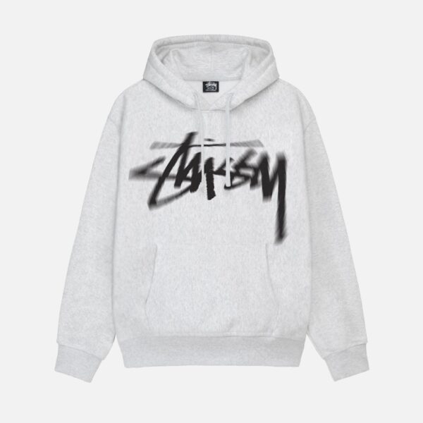 Dizzy Stussy Hoodie – Grey