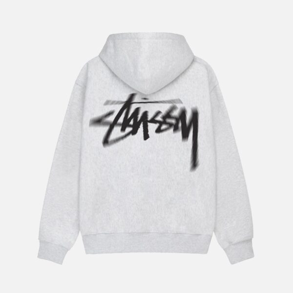 Dizzy Stussy Hoodie – Grey