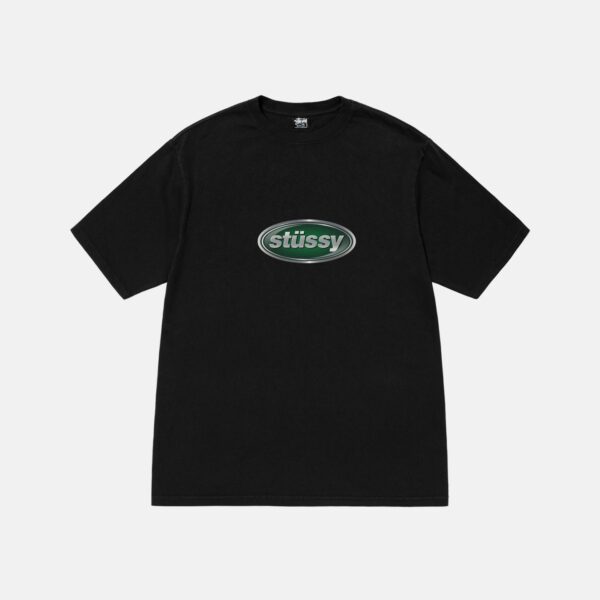 EMBLEM TEE PIGMENT DYED BLACK