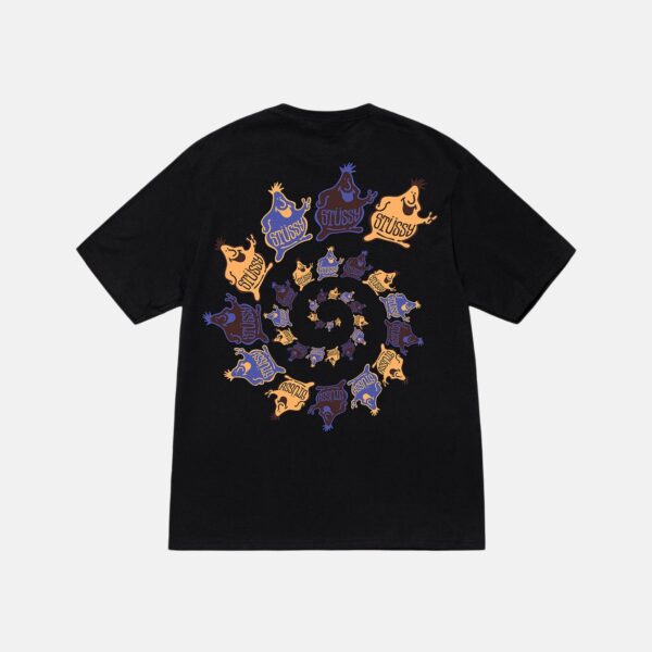 MR. BLOB SPIRAL Shirt Black