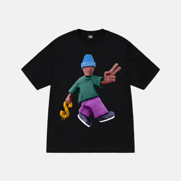 PEACE & PROSPERITY TEE BLACK