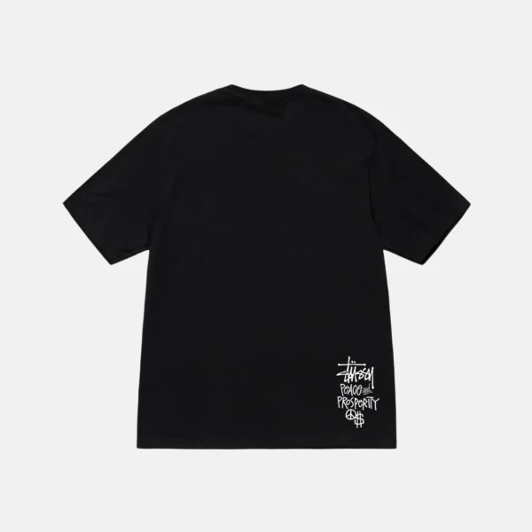 PEACE & PROSPERITY TEE BLACK