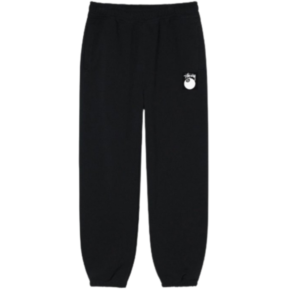 Stussy 8 Ball Logo Black Pant
