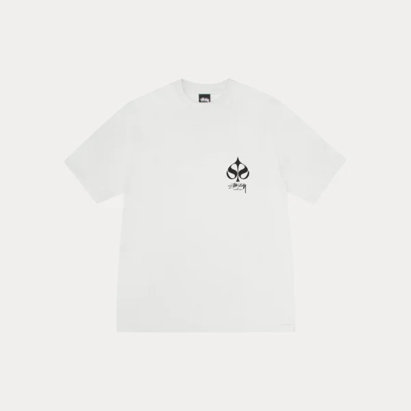 SPADE TEE PIGMENT DYED WHITE